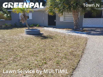 Lawn mowed in Tampa, 33634