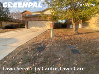 Lawn Mowing Servicein San Antonio,78245,Yard Cutting by Cantus Lawn Care, work completed in Jan , 2026