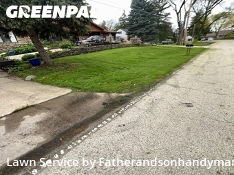 Grass Cuttingin Des Plaines,60018,Lawn Cut by Fatherandsonhandyman, work completed in Jun , 2026
