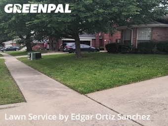 Yard Mowingin Wylie,75098,Lawn Cut by Edgar Ortiz Sanchez, work completed in Jul , 2026
