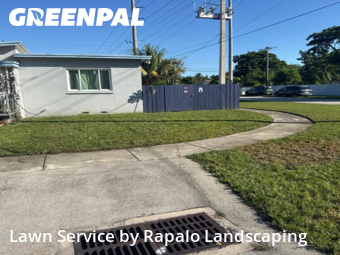 Grass Cutin North Miami,33161,Lawn Cutting by Rapalo Landscaping, work completed in Dec , 2025