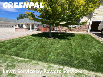 Lawn Mowing Servicein Commerce City,80022,Lawn Maintenance by Powers Services, work completed in Oct , 2025