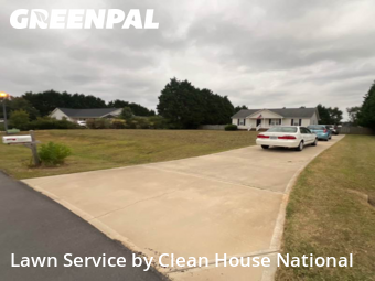 Lawn Servicein Clayton,27520,Yard Cutting by Clean House National, work completed in Nov , 2025