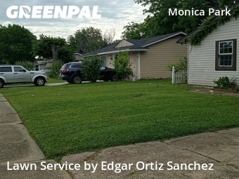 Lawn Mowingin Garland,75041,Lawn Cut by Edgar Ortiz Sanchez, work completed in Jun , 2026