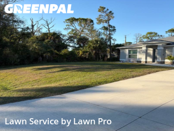 Yard Mowing in North Port, 34291, Yard Maintenance by Lawn Pro, work completed in Dec , 2025