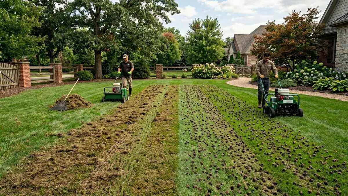 Aeration vs. Dethatching: What’s the Difference? By Greenpal