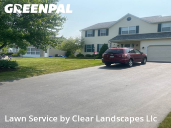 Lawn Cutin Cicero,13039,Lawn Cutting by Clear Landscapes Llc, work completed in Nov , 2025