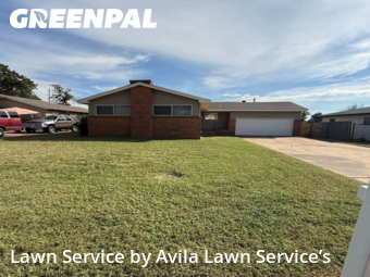 Lawn Cuttingin Midwest City,73130,Lawn Mow by Avila Lawn Service’s, work completed in Nov , 2025
