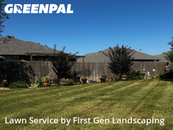 Lawn Cutin Midwest City,73130,Grass Cutting by First Gen Landscaping, work completed in Dec , 2025