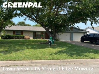 Lawn Mowin Benbrook,76126,Lawn Maintenance by Straight Edge Mowing, work completed in Nov , 2025