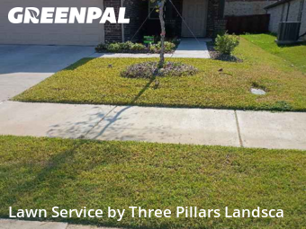 Lawn Mowing Servicein Mesquite,75149,Lawn Care Service by Three Pillars Landsca, work completed in Jan , 2026