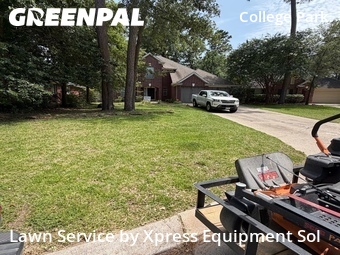 Lawn Maintenancein Conroe,77385,Yard Cutting by Xpress Equipment Sol, work completed in Jun , 2026