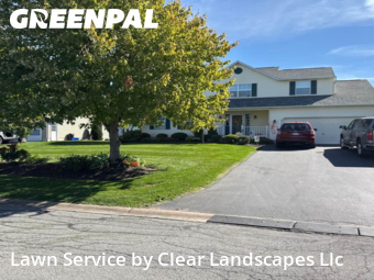 Yard Cuttingin Cicero,13039,Lawn Mowing by Clear Landscapes Llc, work completed in Nov , 2025