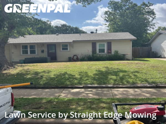 Lawn Cutin Euless,76039,Lawn Cutting by Straight Edge Mowing, work completed in Nov , 2025