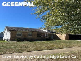 Lawn Mowingin Florissant,63031,Lawn Mowing Service by Cutting Edge Lawn Ca, work completed in Dec , 2025
