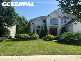 Lawn Carein Aurora,60502,Lawn Cutting by Luna’s Lawn Care , work completed in Jul , 2026