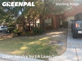 Lawn Carein The Woodlands,77382,Yard Cutting by J.A Lawn Service, work completed in Oct , 2025