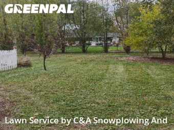 Grass Cuttingin Arlington Heights,60004,Lawn Cut by C&A Snowplowing And , work completed in Dec , 2025