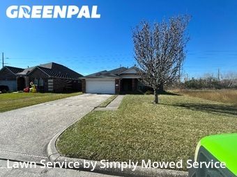 Yard Mowing in League City, 77573, Lawn Service by Simply Mowed Service, work completed in 16 Jan, 2026 