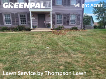Yard Cuttingin Shawnee,66217,Lawn Mowing by Thompson Lawn, work completed in Dec , 2025