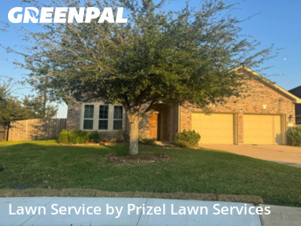 Lawn Cutin Pearland,77581,Lawn Mow by Prizel Lawn Services, work completed in Dec , 2025