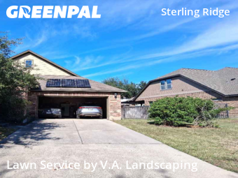 Lawn Maintenancein The Woodlands,77354,Yard Mowing by V.A. Landscaping, work completed in Dec , 2025