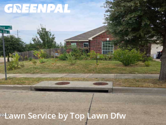 Yard Cuttingin Denton,76209,Lawn Service by Top Lawn Dfw, work completed in Oct , 2025