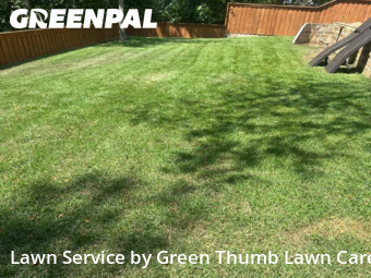 Front Yard Mowing in Rockwall, 75087, Weed Trimming by Green Thumb Lawn Care, work completed in Nov , 2025