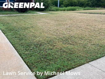Lawn Mowin Denton,76210,Lawn Care Service by Michael Mows, work completed in Oct , 2025