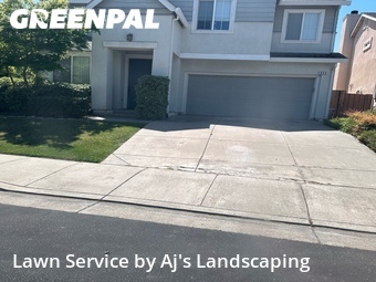 Lawn mowing work completed in Tracy, CA