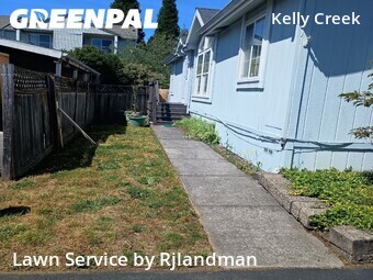 Lawn mowed in Gresham, 97080