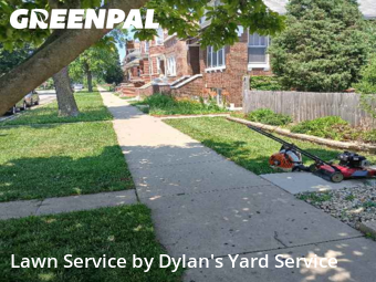 Yard Mowingin Cicero,60804,Lawn Care Service by Dylan's Yard Service , work completed in Jan , 2026