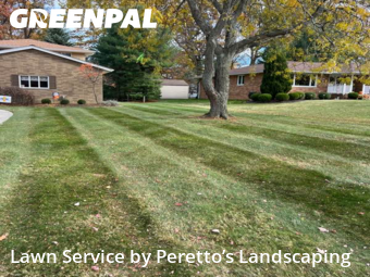 Lawn Work in Independence, 44131, Yard Care Services by Peretto’s Landscaping, work completed in Dec , 2025