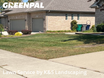 Lawn Mowingin Orland Park,60467,Grass Cutting by K&S Landscaping, work completed in Nov , 2025