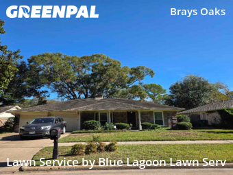 Lawn Mowingin Houston,77031,Lawn Cutting by Blue Lagoon Lawn Serv, work completed in Dec , 2025