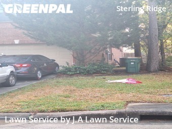 Lawn Mowingin The Woodlands,77382,Lawn Service by J.A Lawn Service, work completed in Dec , 2025