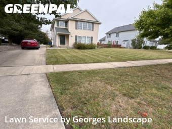 Yard Mowing in Perrysburg, 43551, Lawn Work by Georges Landscape , work completed in Nov , 2025