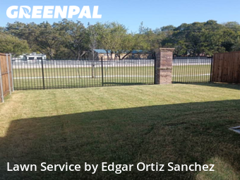 Grass Cuttingin Wylie,75098,Yard Cutting by Edgar Ortiz Sanchez, work completed in Dec , 2025