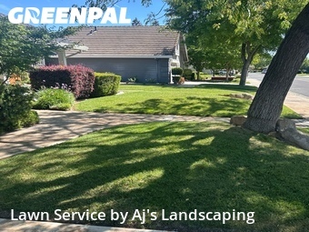 Lawn mowing work completed in Turlock, CA
