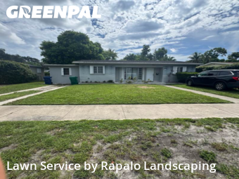 Grass Cutin Miami,33162,Lawn Care Service by Rapalo Landscaping, work completed in Nov , 2025