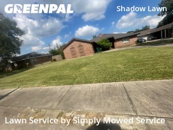 Grass Cuttingin Pasadena,77506,Lawn Cut by Simply Mowed Service, work completed in Nov , 2025