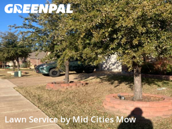 Yard Mowingin Lewisville,75056,Lawn Care Service by Mid Cities Mow, work completed in Feb , 2026