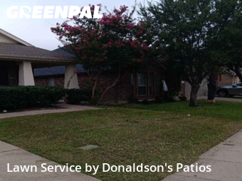 Mowing Services in Forney, 75126, Mowing Services by Donaldson's Patios, work completed in Nov , 2025