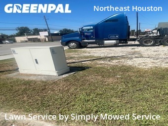 Lawn Cutting in Galena Park, 77547, Backyard Mowing by Simply Mowed Service, work completed in Nov , 2025