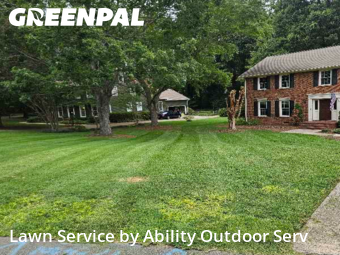 Yard Cuttingin Huntersville,28078,Lawn Mowing Service by Ability Outdoor Serv, work completed in Jan , 2026