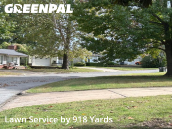 Backyard Mowing in Tulsa, 74135, Landscaping Maintenance by 918 Yards, work completed in Nov , 2025