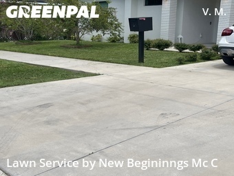 Lawn Mowing Servicein Tampa,33605,Lawn Care by New Begininngs Mc C, work completed in Jul , 2026