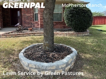 Lawn Mowingin Fort Worth,76244,Yard Cutting by Green Pastures, work completed in Jul , 2026