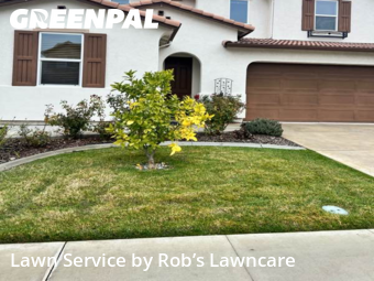 Work completed by grass-trimming-service-in-Folsom-CA