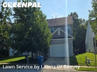 Completed mowing work